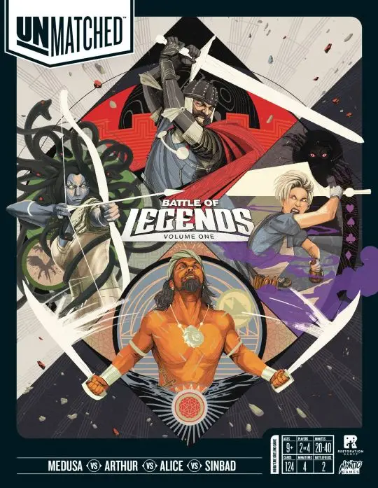 Portada Unmatched: Battle of Legends, Volume One