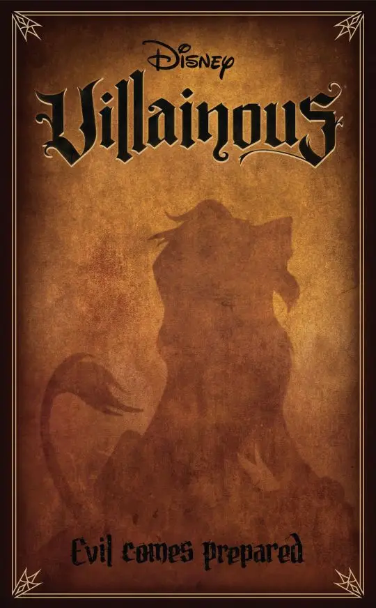 Portada Disney Villainous: Evil Comes Prepared
