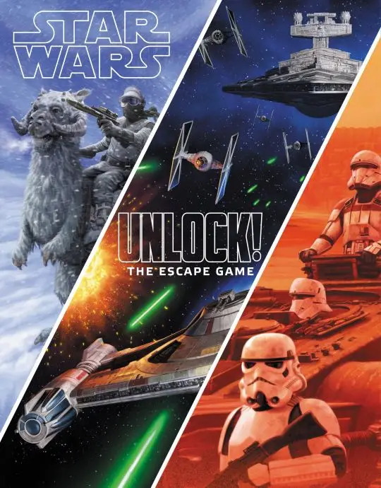 Portada Star Wars: Unlock! Tema: Star Wars