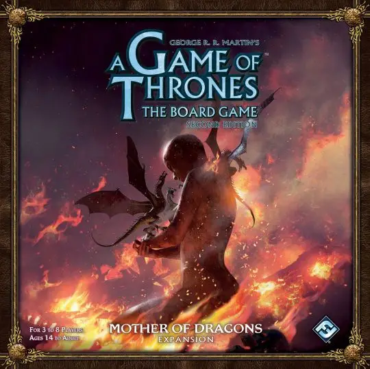 Portada A Game of Thrones: The Board Game (Second Edition) – Mother of Dragons