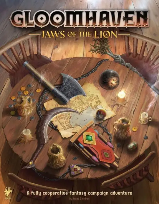 Portada Gloomhaven: Jaws of the Lion Mecanismo: De Campaña