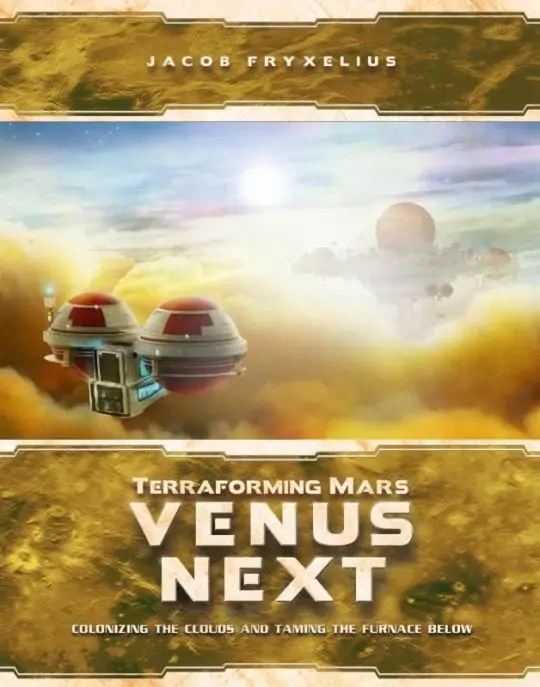 Portada Terraforming Mars: Venus Next