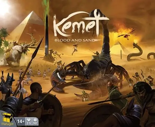 Portada Kemet: Blood and Sand