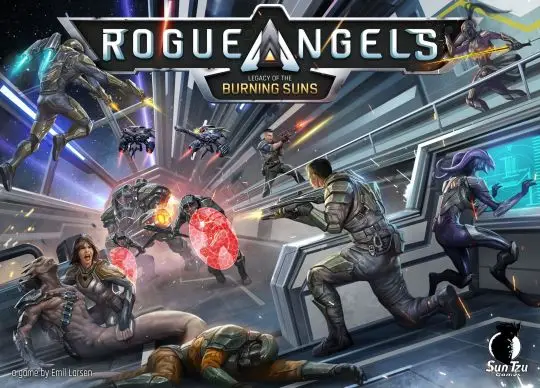 Portada Rogue Angels: Legacy of the Burning Suns