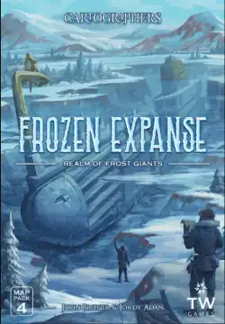 Portada Cartographers: Map Pack 4 – Frozen Expanse: Realm of Frost Giants