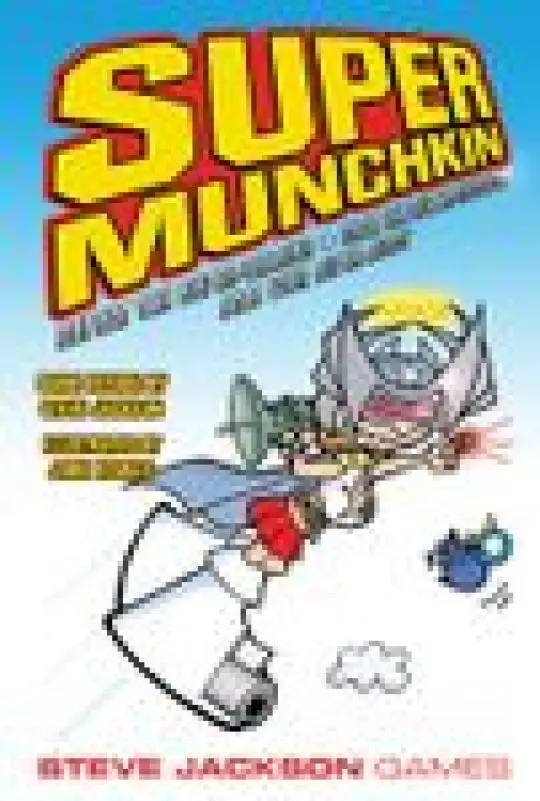 Portada Super Munchkin Tema: Superhéroes