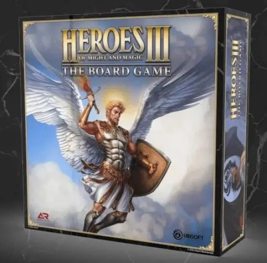 Portada Heroes of Might & Magic III: The Board Game