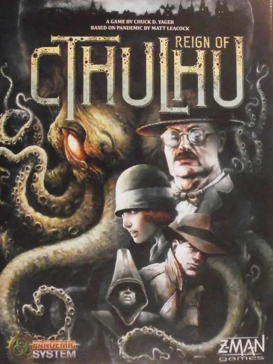 Portada Reign of Cthulhu Tema: Mitos de Cthulhu